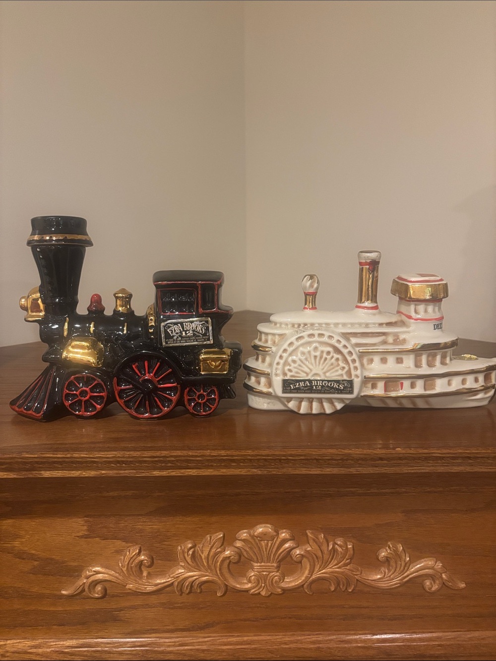 Ezra Brooks Decanters